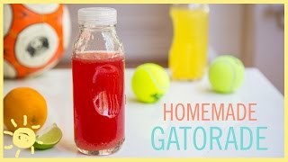 EAT  Homemade Gatorade [upl. by Dnomhcir]