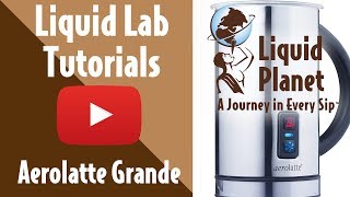 Liquid Lab  Aerolatte Grande Milk Frother [upl. by Ocsinarf132]