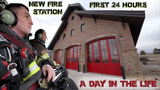 First 24 Hours in a New Fire Station  A Day in the Life [upl. by Gierc293]