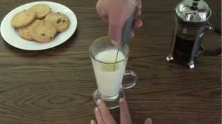 Aerolatte  The Original Steam Free Milk Frother [upl. by Ausoj]