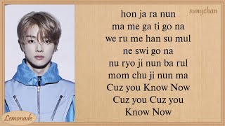 NCT U  Know Now Easy Lyrics [upl. by Elurd]