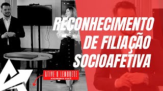 DIREITO DE FAMÍLIA Reconhecimento de filiação socioafetiva [upl. by Einahpad629]