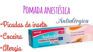 Resenha PomadaAndantol Gel [upl. by Greeley]