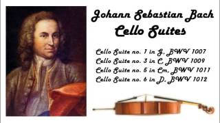 Johann Sebastian Bach  Cello suites in 432 Hz great for reading or studying [upl. by Aneroc324]